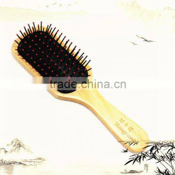 manufacturer promotion vent cushion wood wooden hair brush comb