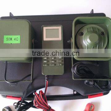 Outdoor Mp3 player With 2pcs 50W High Speakers for bird decoy