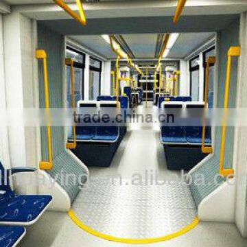 Insulating glass for Locomotive interior