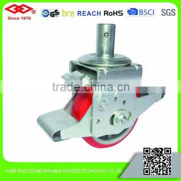 Wholesale low price high quality scaffold caster wheel with brake