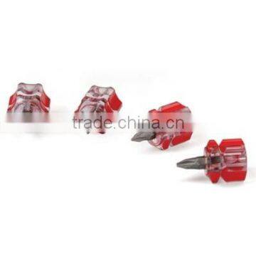 4PC MINI STUBBY SCREWDRIVER