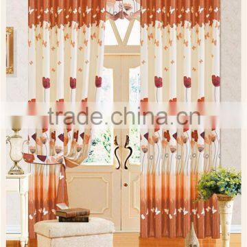China Printed Curtains Printed Curtain Window Curtain Designs photo-2