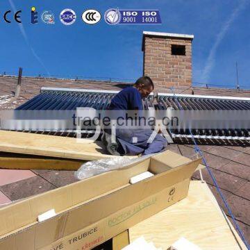 Heat pipe solar heating colectors water heater