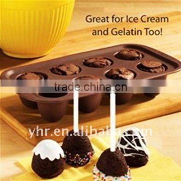 8-cups Silicone Shape Muffin jelly cake baking mould