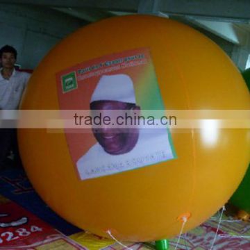 Qualified commercial inflatable zeppelin helium balloon