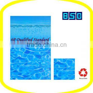 Round PVC swimming pool liner