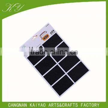 Removable Mini Chalky Talky Reusable Sticker Label for Bottle Classification With Different Shapes for Kitchen Use photo-2