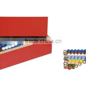 Educational toys for kids montessori short bead Stairs