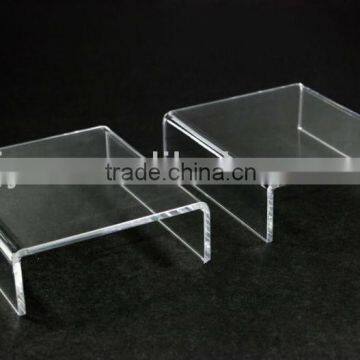 clear acrylic\plastic shoes display stand