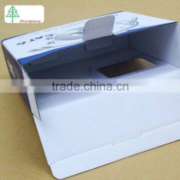 E Flute Corrugated Cardboard Box With Clear Pvc Window photo-4