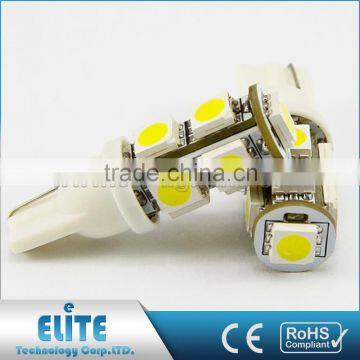 High Intensity Ce Rohs Certified Super White Light Bulb 12V T10 W5W 5050 5 Smd Led Wholesale photo-2