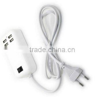 Wholesale China 4 USB Wall Charger 4-Port USB HUB Tranvel Charger photo-3