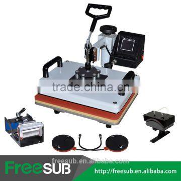 8 in 1 combo heat press machine t-shirt sublimation printing machine price