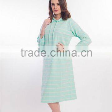 Long Stripe Casual Dresses for Women Sportswear Wholesale photo-2