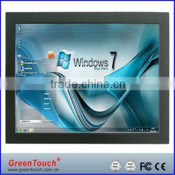 GreenTouch 12.1 inch Open Frame industrial LCD Monitor VGA/DVI interface, Ultra Slim Touch Open Frame Monitor