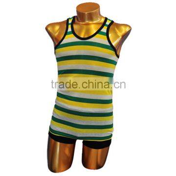 Running Vest Stripes Dri Fit Fashional Mens Tank Top