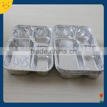 Food Packaging Aluminium Foil Tray Take Away Food Storage Container Restaurant Aluminium Foil Container/box photo-6