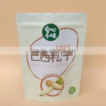 Stand up packing snack pouch for dried fruit packing
