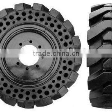 Skid Steer Loader Solid Airless Tires 31*6*10 10-16.5 rims