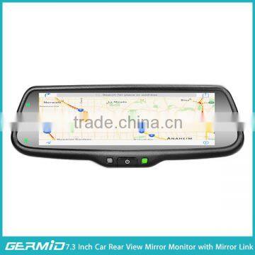 7.0 inch full screen HD sexy video media player with mirror link car interior parts rear view mirror monitor