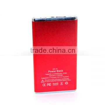 4400mah Slim Portable Metal Mobile Power Bank for Moblile Phone photo-2