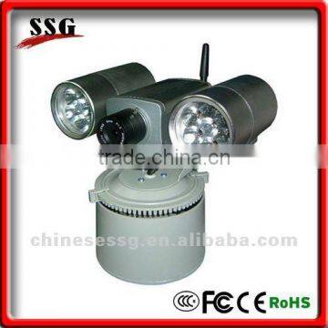 wireless alarm IP camera , with night sight ,PTZ, 360 degrees monitor