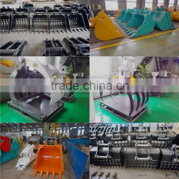 High Quality 323D2L Excavator Attachment Equipment Excavator 1.19CMB Small Bucket/Breaker Hammer/Small Log Grapple From China