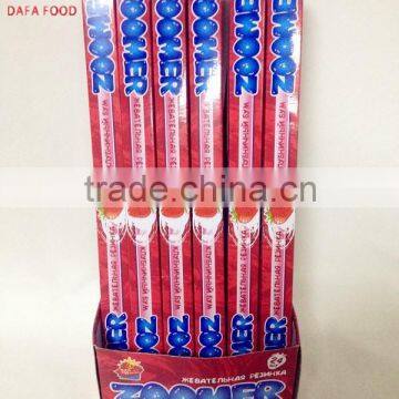 New long string zoomer fruit flavours bubble gum