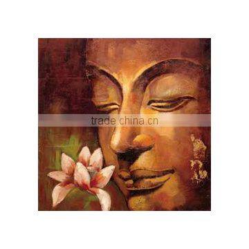 Handmade Buddha oil painting