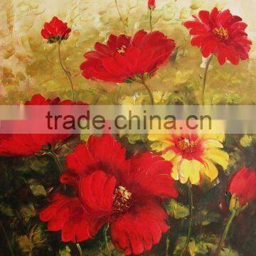 Wall art flower oil painting