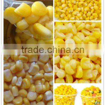 2013 crop canned sweet corn