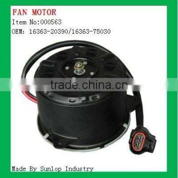 toyota fan motor #000563 toyota hiace Fan Motor KDH 200 fan motor 16363-20390 16363-75030