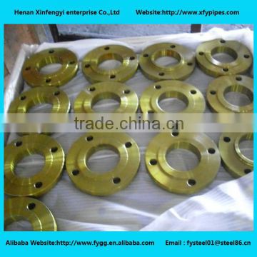 carbon steel a105n flanges, yellow reflective paint