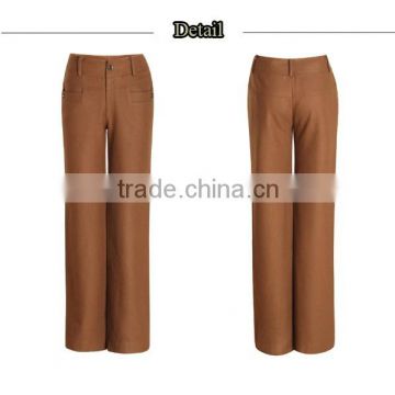 15PKPT01 2015 NEW lady fashionable 55 / 45 linen pants