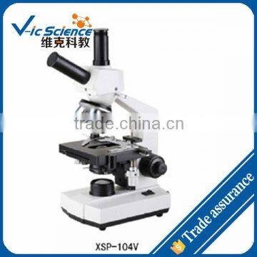 XSP-104V Dual Observation Head Monocular Biological Microscope