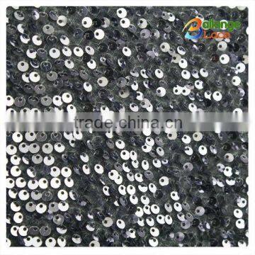 Embroidery fabric crushed mesh sequin fabric wholesale in guangzhou