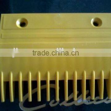 YSO13B578 Escalator Comb Plate, Plastic, Yellow, 14T