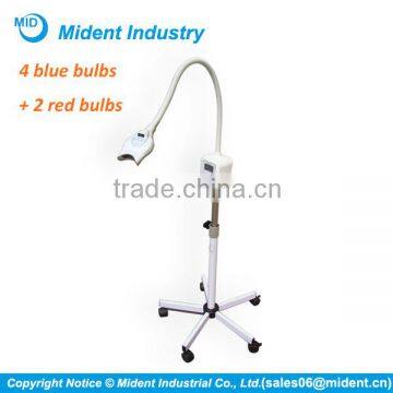 Mident LED Teeth Whitening Light Price, 4 Blue Light And 2 Red Light Teeth Whiten Light