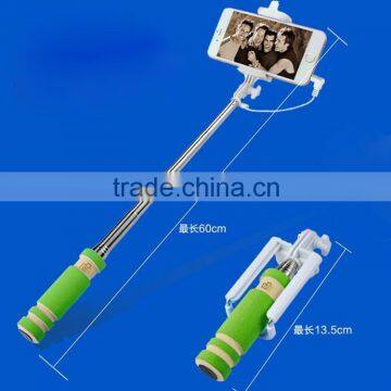 2015 the unique mini selfie monopod selfie stick best selling product