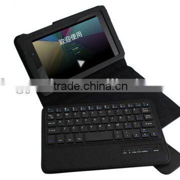 Detachable Wireless Bluetooth Keyboard Leather Case for Google Nexus 7 With Black photo-2