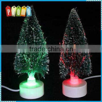 Wholesale Mini usb fiber optic Christmas tree with 7 color change