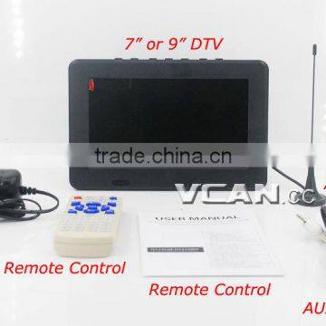 Analog TV DTV900- DVBT2 9 Inch Lcd tv Antenna USB TF Mp5 Digital Player Drivers photo-2