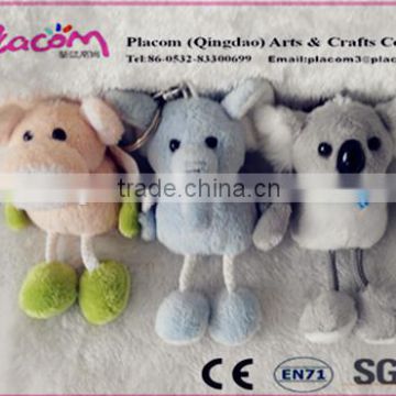 New Design Cheap Lovely Plush Koala Keychains for Wholesale