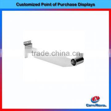 custom design powder coated security lock slatwall hooks