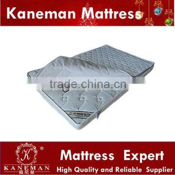 economical cheap and quality white compressed foam mattresss with removable cover