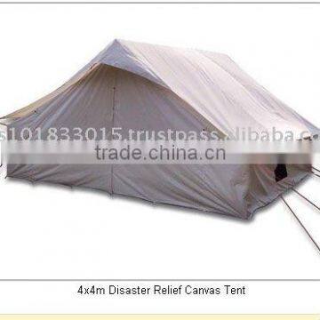 4x4m White Canvas Structure Tents