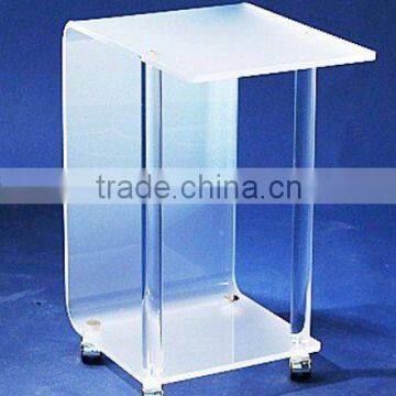 Acrylic End Table, acrylic side table, lucite end table, lucite side table, perspex side table, perspex end table