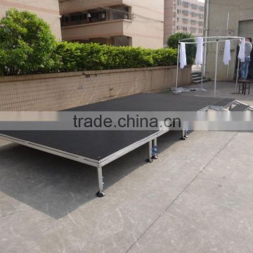 Hot Sale high quality cheap price portable stage 4ft*4ft portable stage platform