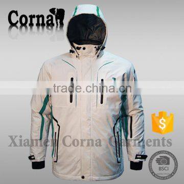 European style waterproof polyester adult sport suits functional jacket with OEM