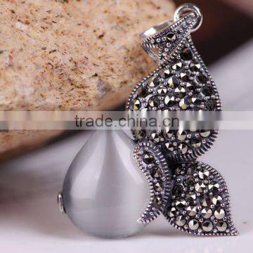 Latest Fashion Jewelry Thailand Sterling Silver Pendant Fit Fashion Necklace